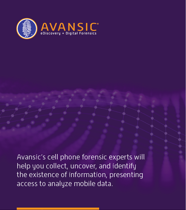 Cell Phone Forensics Brochure