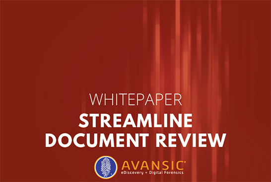 Whitepaper- Streamline Document Review