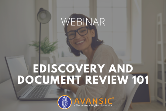 eDiscovery and Document Review 101